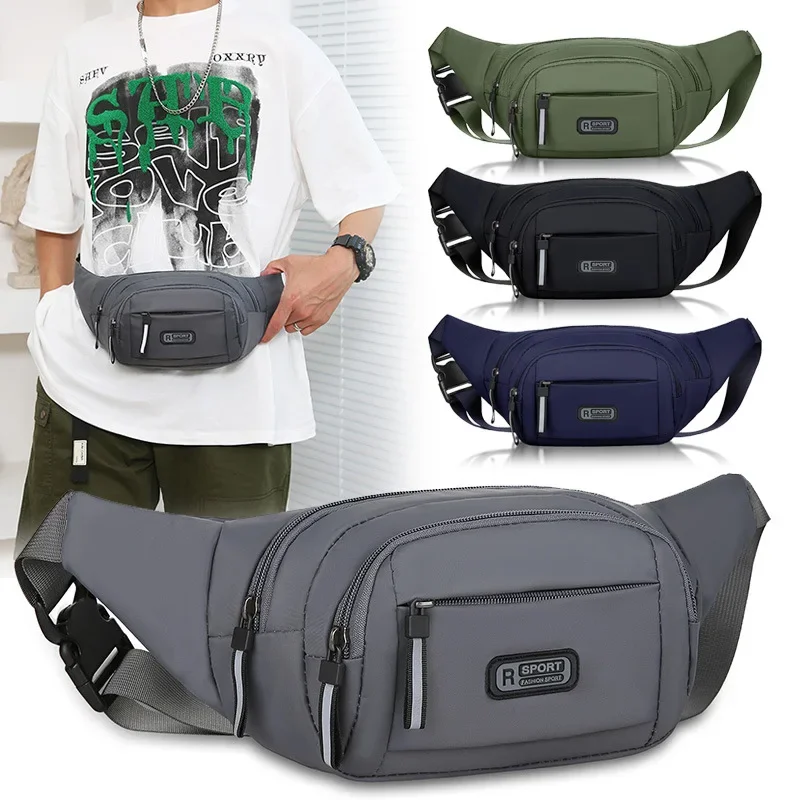Running Gear Organizer - Mannen Canvas Fanny Heuptassen Unisex Fit
