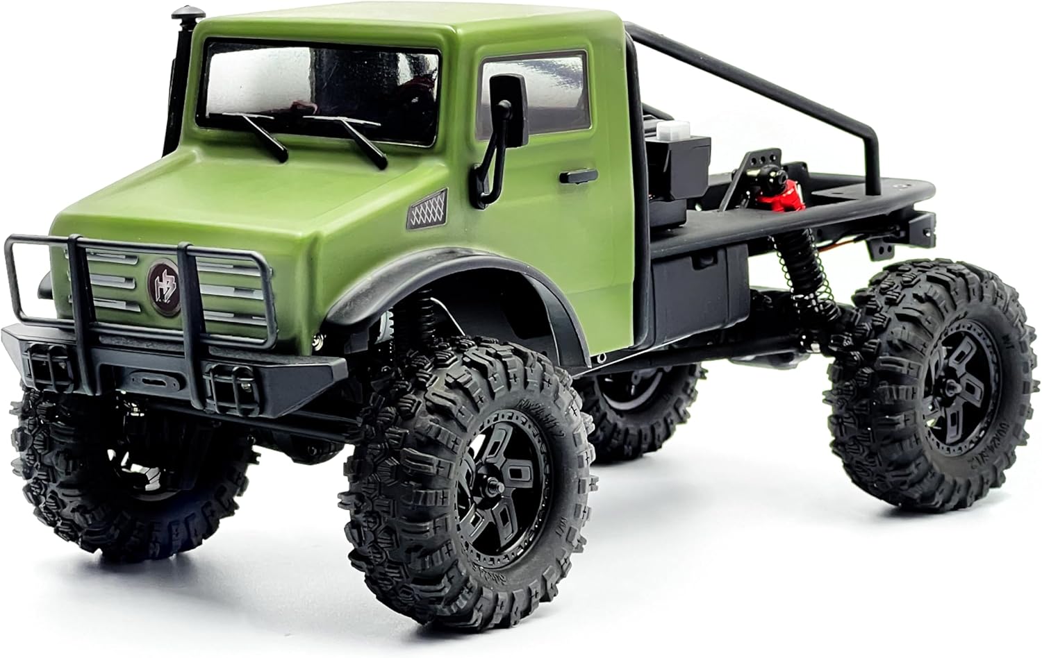 Running Gear Green - 1/18 Schaal Afstandsbestuurde Crawler Truck -
