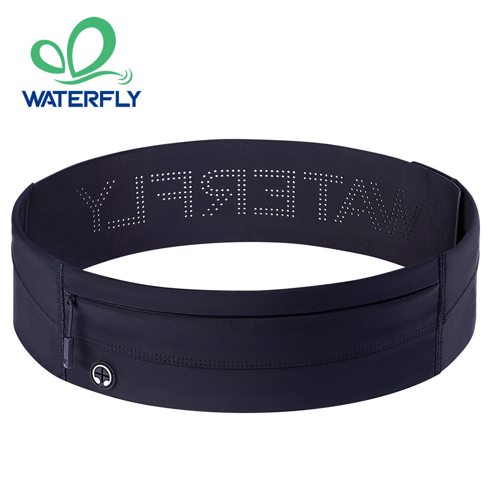 Running Gear Organizer - WATERFLY hardloopriem heuptasje slanke elastische sport