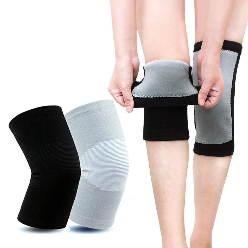 Running Gear For Winter - Wosweir 1 Paar Winter Warme Kniebeschermers