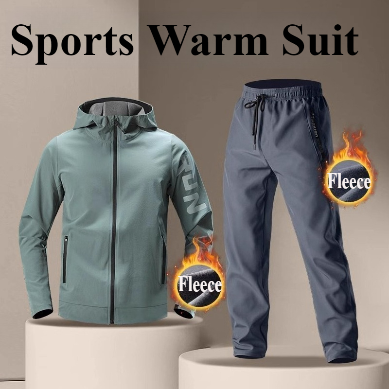 Heren warme fleece sportkledin - Running Gear Outfit recensie en prijs