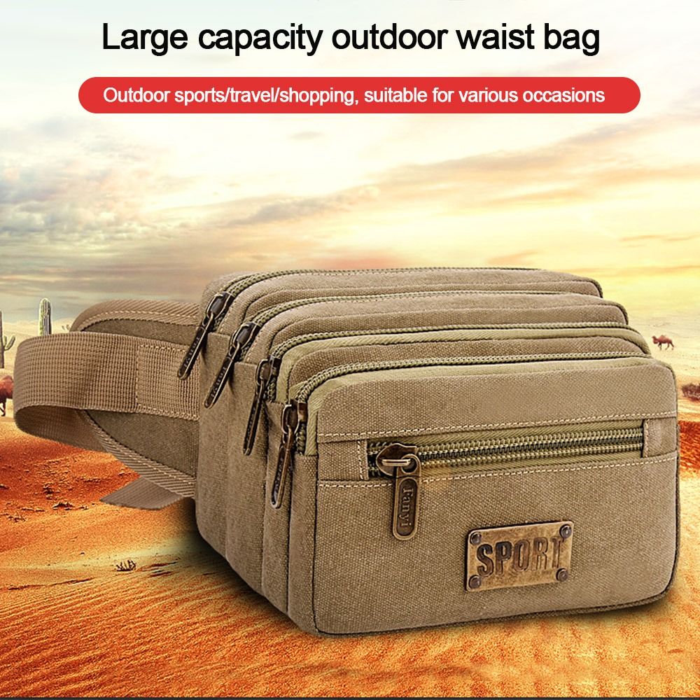 Handige canvas heuptassen Meer - Running Gear Organizer recensie en prijs