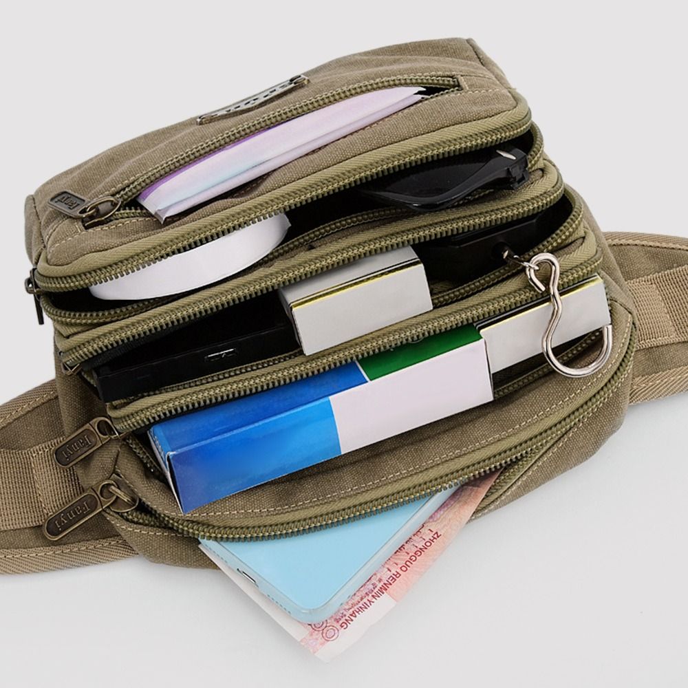 Handige canvas heuptassen Meer - Running Gear Organizer recensie en prijs