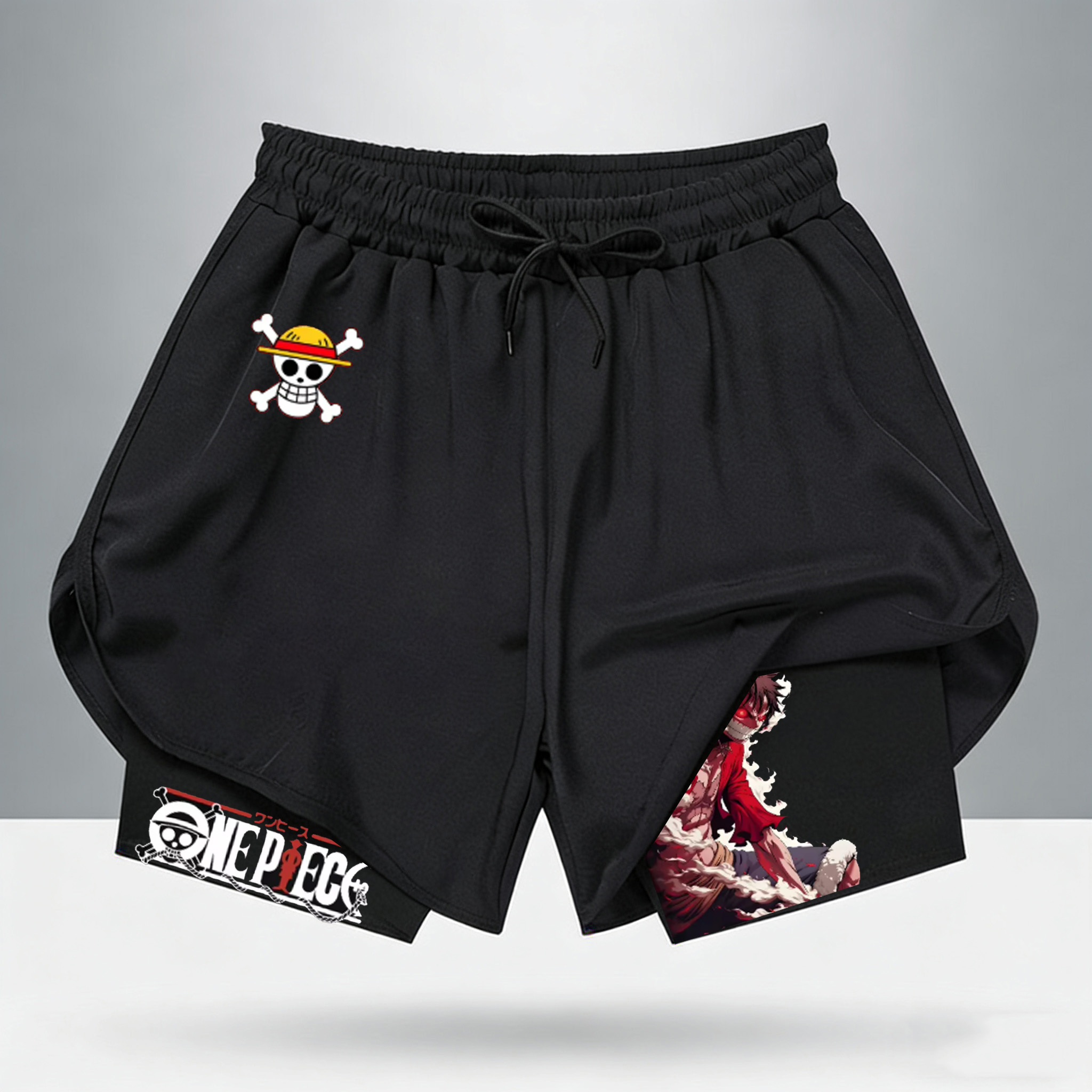 Herenshorts 2-in-1, Anime One  - Running Gear Japan recensie en prijs