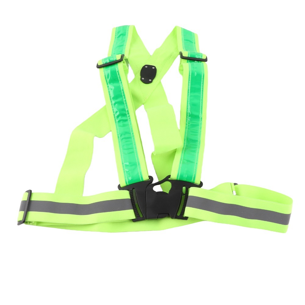 Nieuw polyester LED-veiligheid - Running Gear Green recensie en prijs
