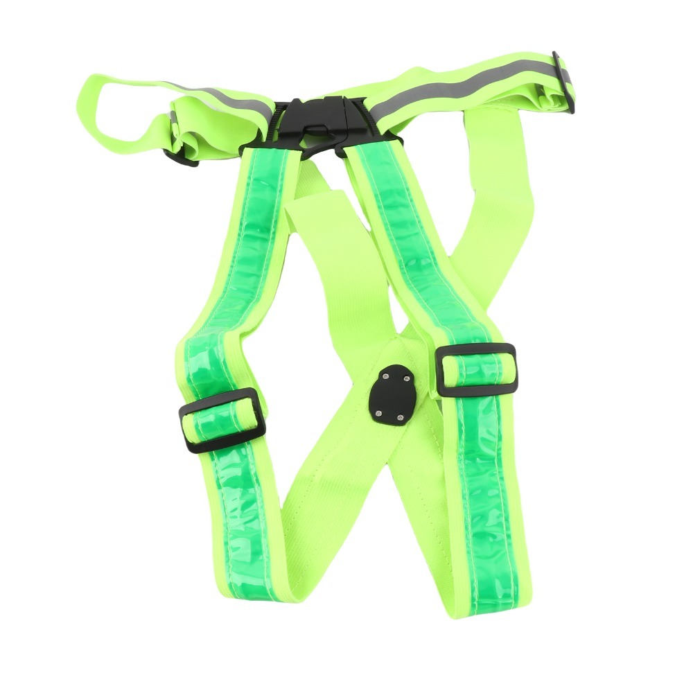 Nieuw polyester LED-veiligheid - Running Gear Green recensie en prijs