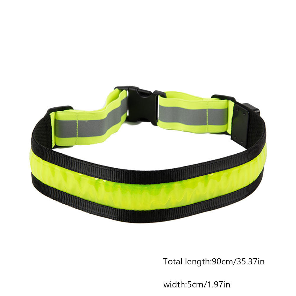 LED Oplaadbare reflecterende r - Running Gear Green recensie en prijs