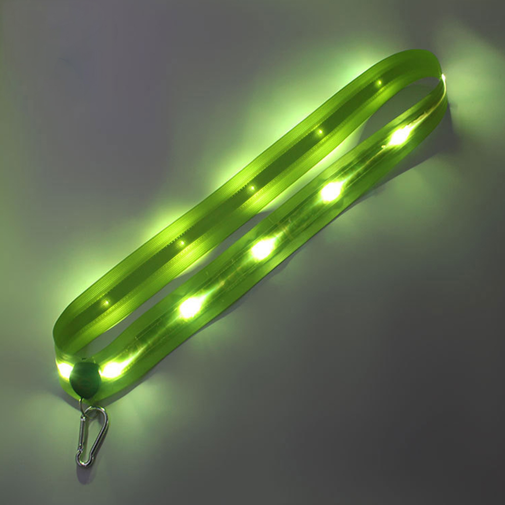 Verlichte schouderbanden, opla - Running Gear Green recensie en prijs