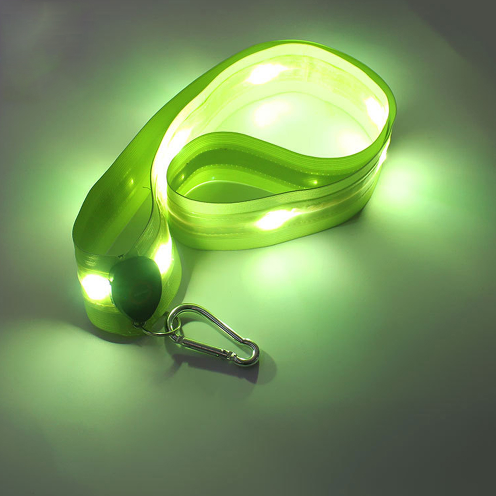 Verlichte schouderbanden, opla - Running Gear Green recensie en prijs