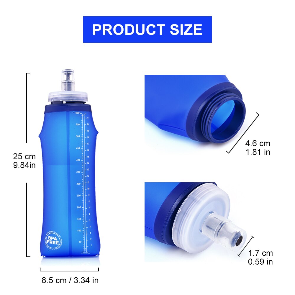 Widesea Camping 600ml Soft Wat - Running Gear Organizer recensie en prijs