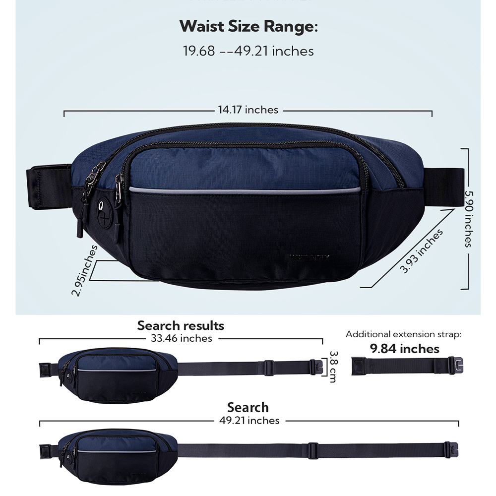 WATERFLY Heuptasje Grote heupt - Running Gear Organizer recensie en prijs