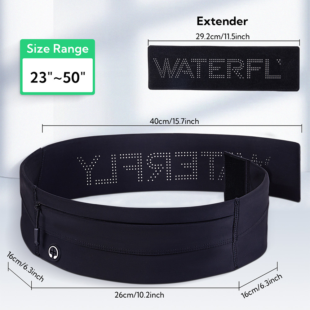 WATERFLY hardloopriem heuptasj - Running Gear Organizer recensie en prijs