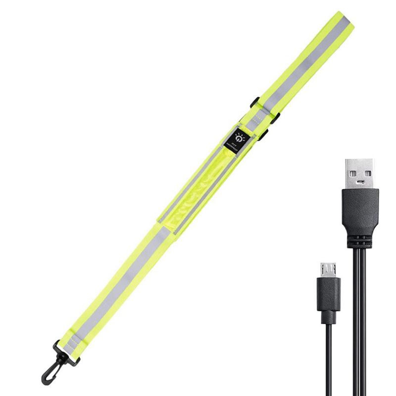 ABPF LED Reflecterende Band Lo - Running Gear Green recensie en prijs