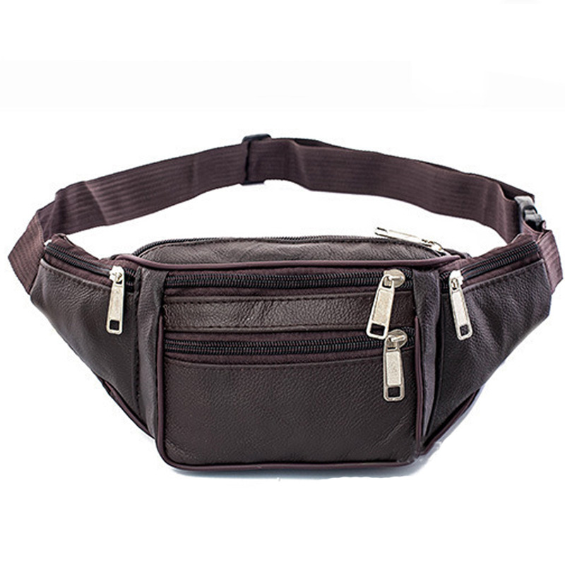 Lederen Heren Taille Borsttas  - Running Gear Organizer recensie en prijs